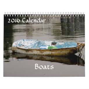 2016 Calendar- Boats Calendar