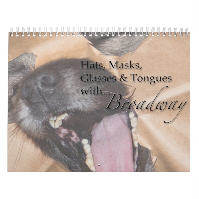 2016 Calendar with Broadway (Cover)