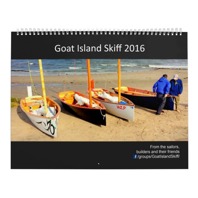 2016 calendrier de skiff d'île de chèvre - 2017 (Protection)
