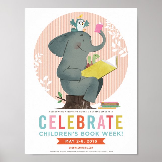 2016 Children's Book Week Poster (Front)