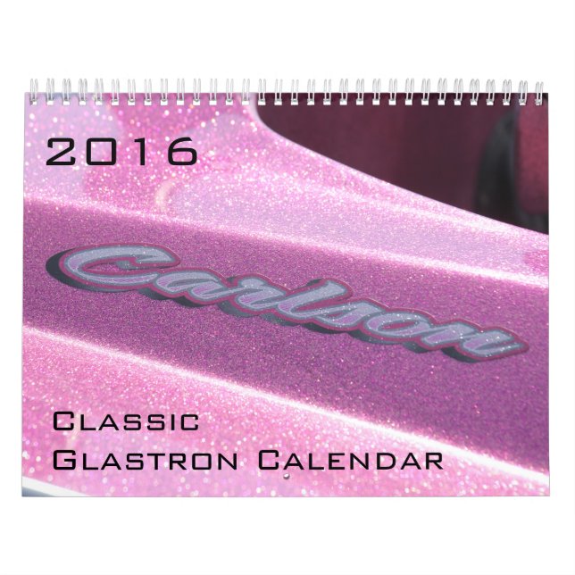 2016 Classic Glastron Calendar (Cover)
