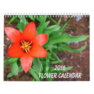 2016 Flower Calendar