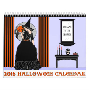 2016 Halloween Calendar