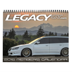 2016 LegacyGT.com Member's Calendar