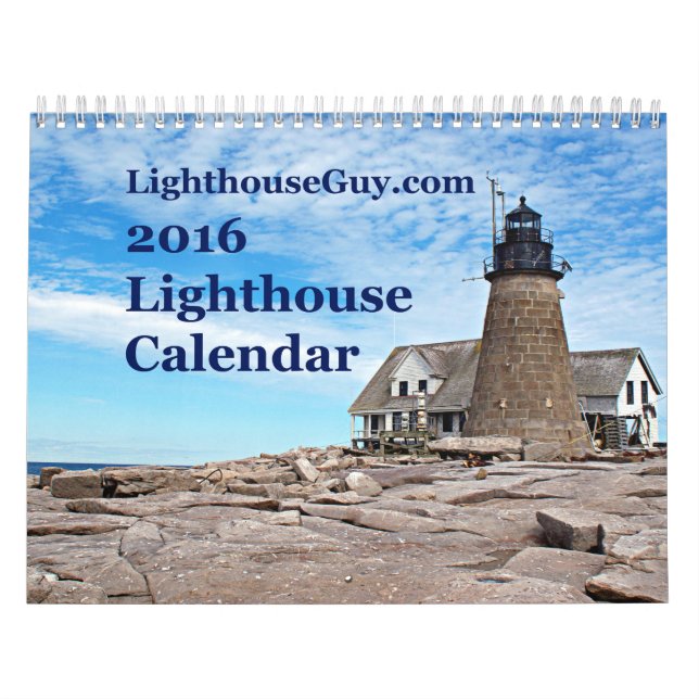 2016 LighthouseGuy.com Calendar (Cover)