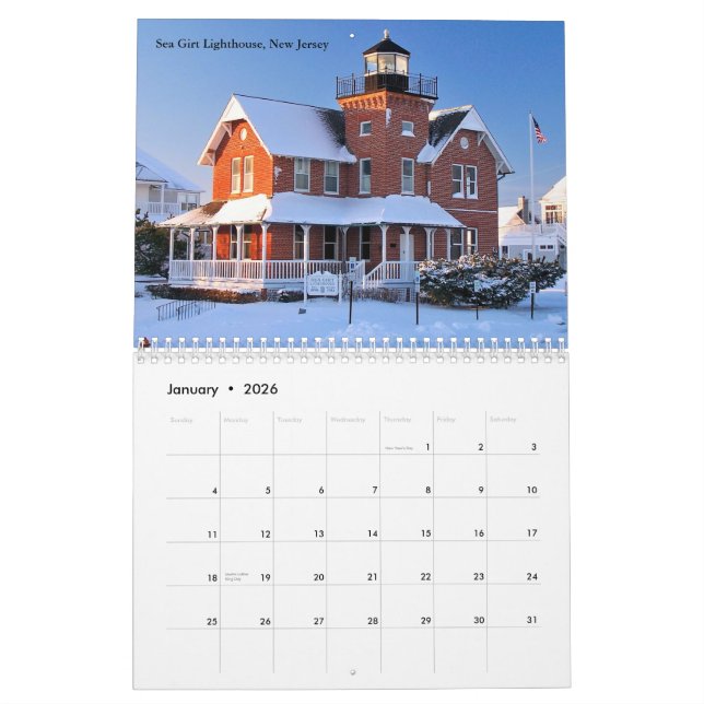 2016 LighthouseGuy.com Calendar (Jan 2026)