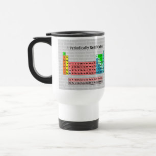 2016 Periodic Table Customizable Travel Mug