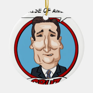 2016 Presidential Election Ceramic Ornament