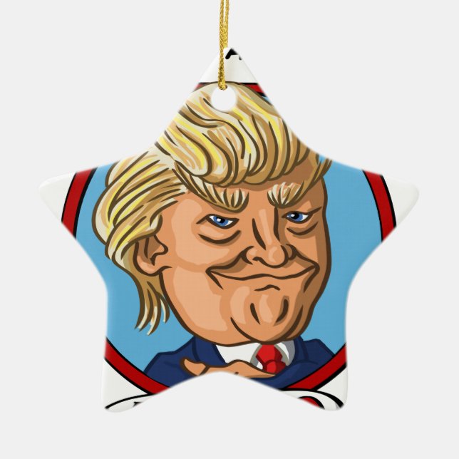 2016 Presidential Election Ceramic Ornament (Front)