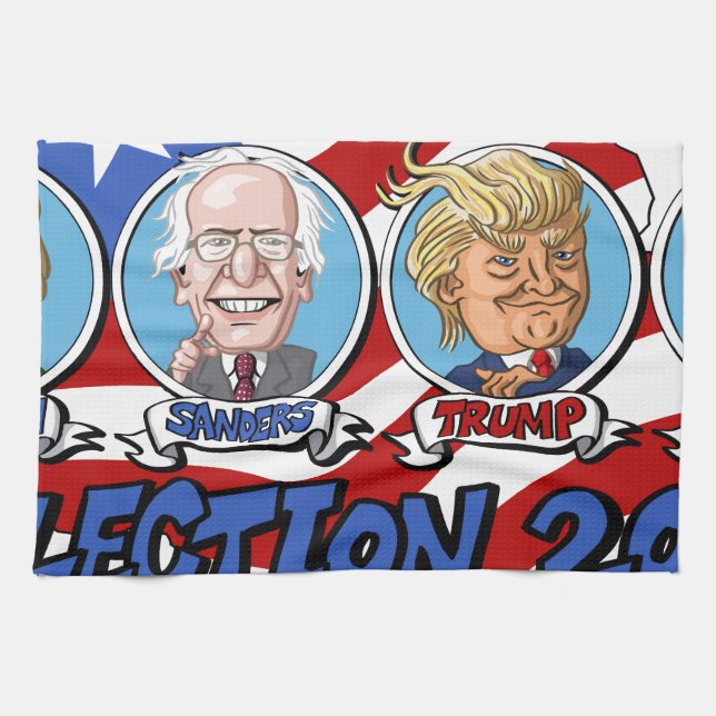 2016 Presidential Election Kitchen Towel (Horizontal)