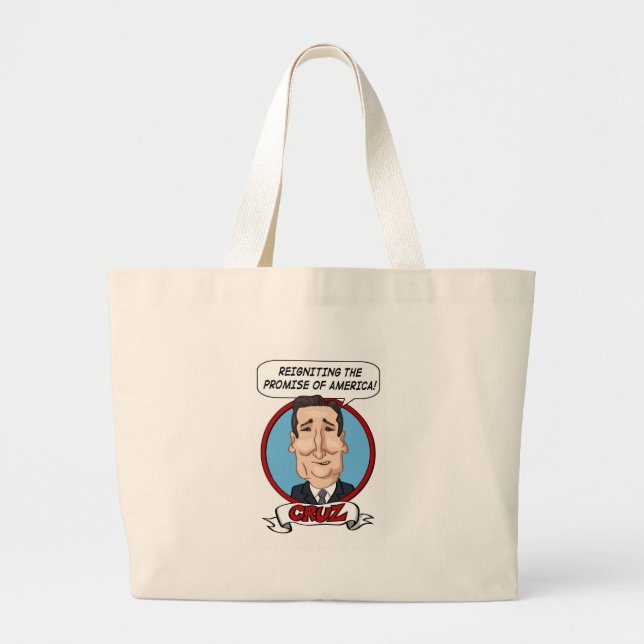2016 Presidential Election Large Tote Bag (Front)