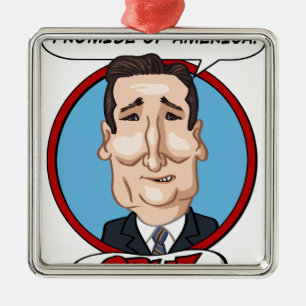 2016 Presidential Election Metal Ornament
