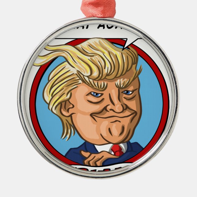 2016 Presidential Election Metal Ornament (Front)