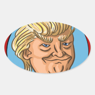 2016 Presidential Election Oval Sticker