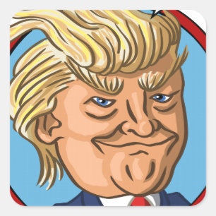 2016 Presidential Election Square Sticker