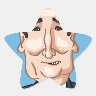 2016 Presidential Election Star Sticker