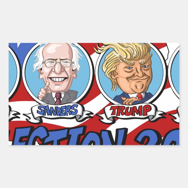 2016 Presidential Election Sticker (Front)