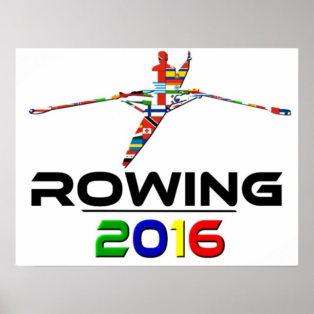 2016: Rowing Poster (Front)