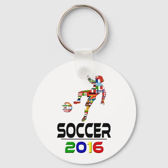 2016:Soccer Keychain (Front)