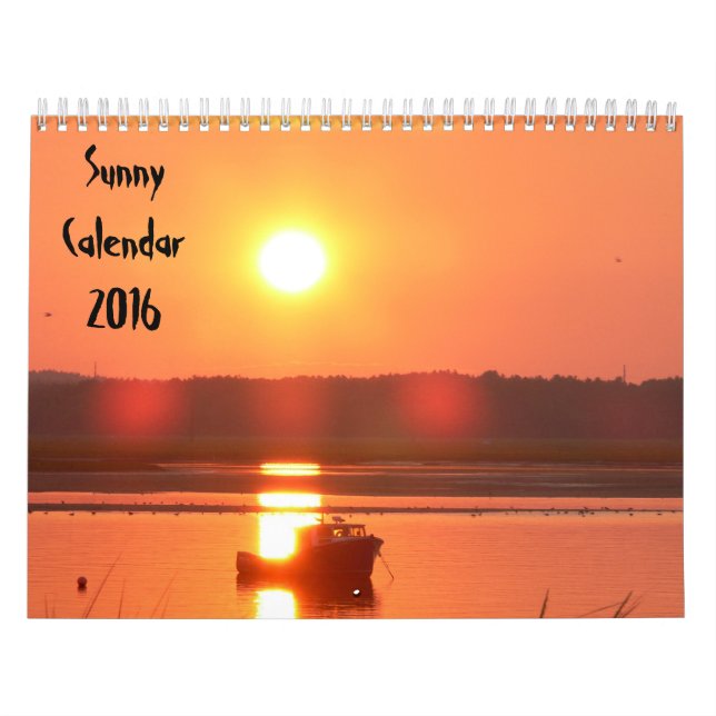2016 Sunny Calendar (Cover)