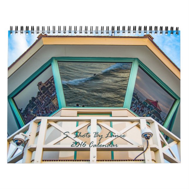 2016 Sunsets and Beach Life Calendar (Cover)