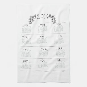 2016 Tea Towel Calendar