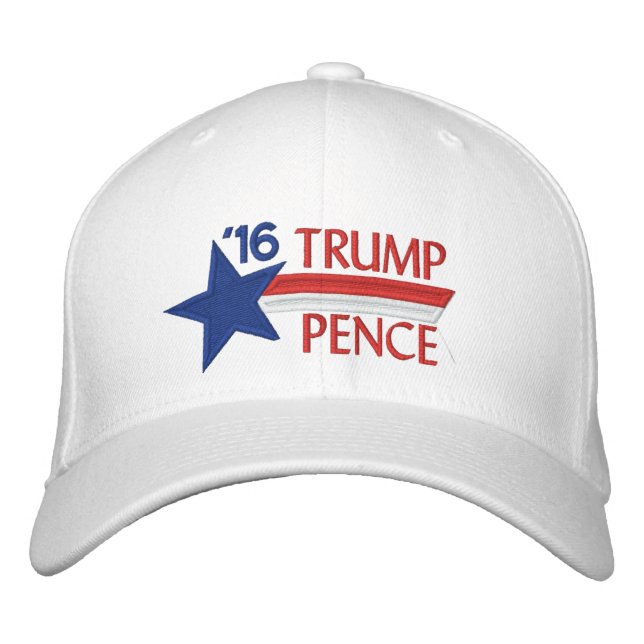 2016 Trump Pence Embroidered Hat (Front)