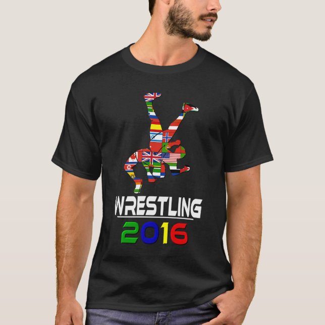 2016:Wrestling T-Shirt (Front)