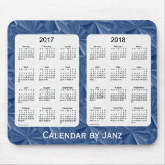 2017-2018 Blue Diamonds Calendar by Janz Mousepad