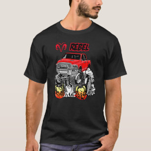 2017-20 Ram Rebel Pickup Truck Cartoon T-Shirt