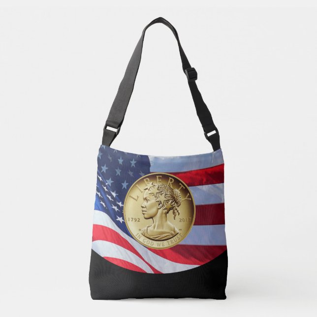 2017 American Liberty 225th Anniversary Gold Coin Crossbody Bag (Front)