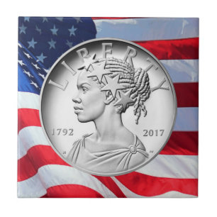  2017 American Liberty 225th Anniversary Silver    Tile