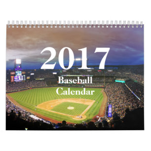 2017 Baseball Calendar-HAMbyWhiteGlove Calendar