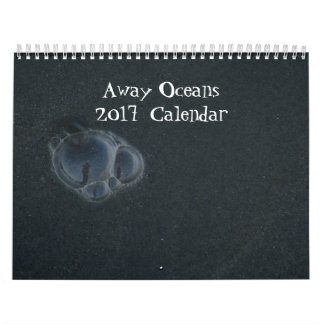 2017 Calendar- Away Oceans Calendar