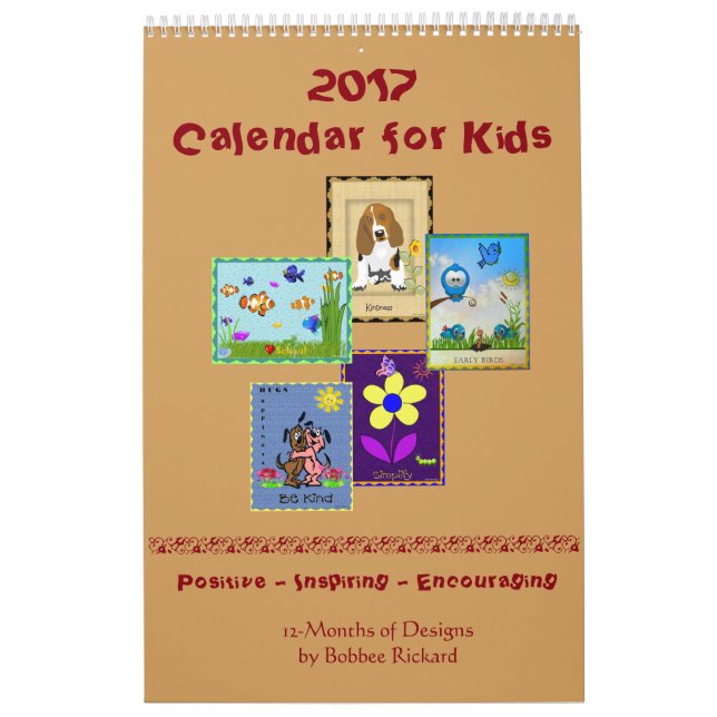 2017 Calendar for Kids (Cover)