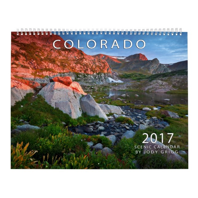 2017 Colorado Scenic Calendar (Cover)