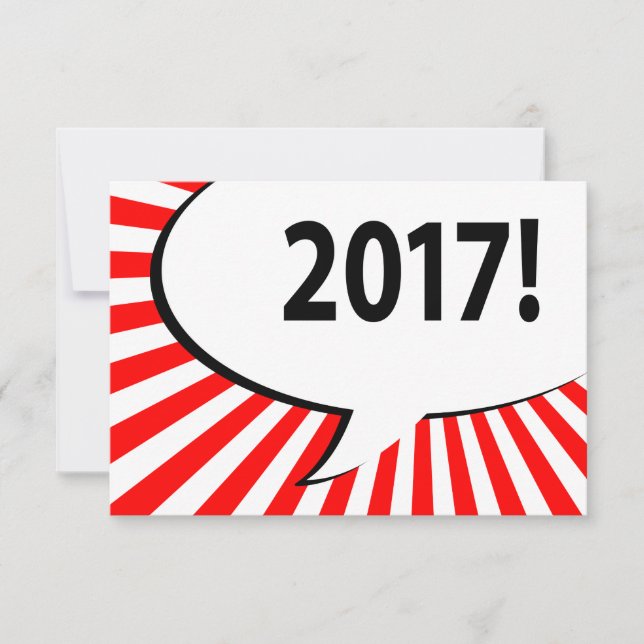 2017 comic bubble invitation (Front)