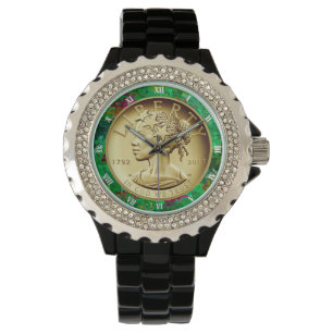 2017 GOLD LADY LIBERTY COIN WATCH