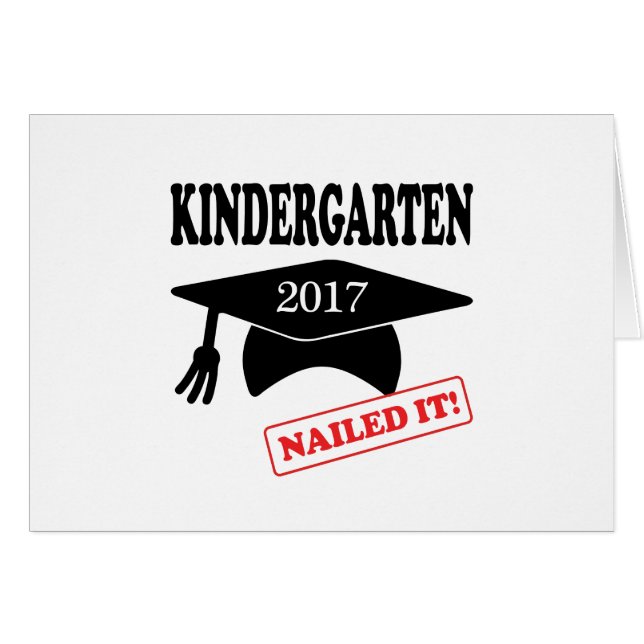 2017 Kindergarten Nailed It (Front Horizontal)