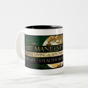 2017 Manifesting Your Life (TM) Two-Tone Coffee Mug