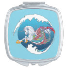 2017 Mink Nest Hippicorn Compact Mirror Ocean