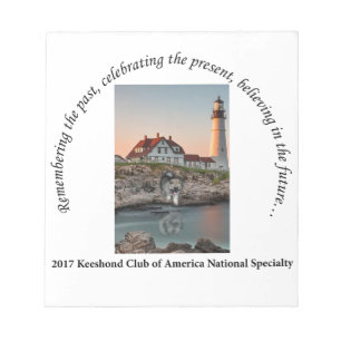 2017 National Logo Option #1 Notepad