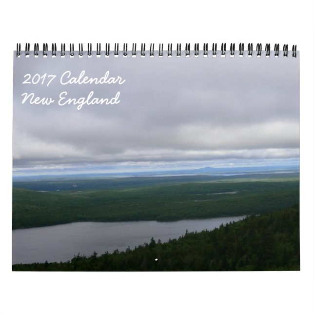 2017 New England Calendar (Cover)
