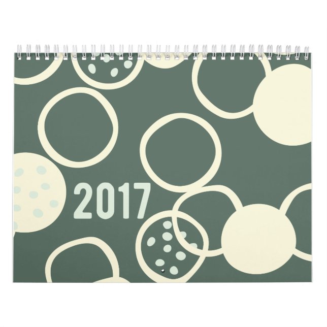 2017 Patterned Calendar (Cover)