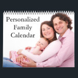 2017 Personalized Family Calendar<br><div class="desc">2017 Personalized Family Calendar</div>