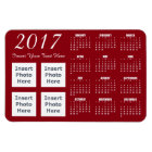 2017 Photo Calendar Magnet Template