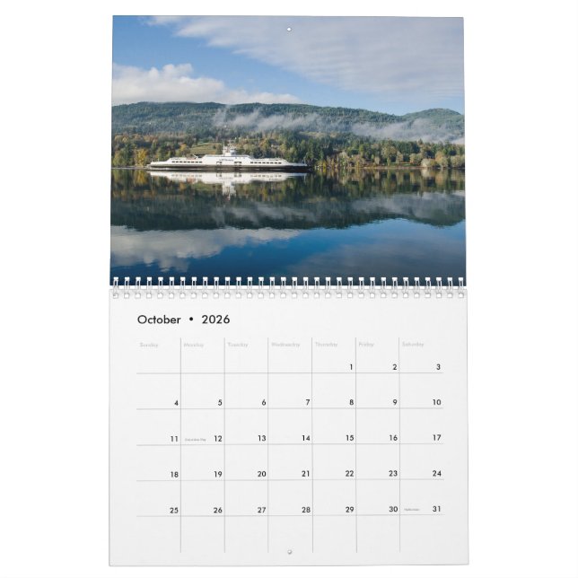 2017 Salt Spring Island Calendar (Oct 2026)