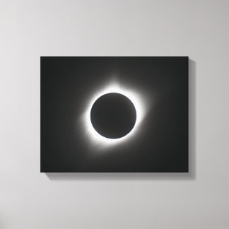 2017 Solar Eclipse – Corona Canvas Print