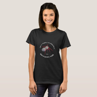 2017 Tarantula Art Shirt Womens Black