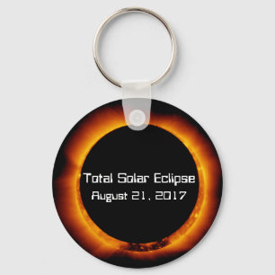 2017 Total Solar Eclipse Keychain